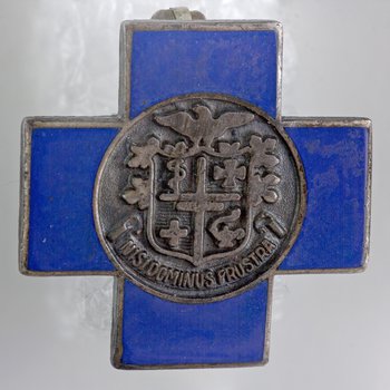 Blue Cross Lapel Pin