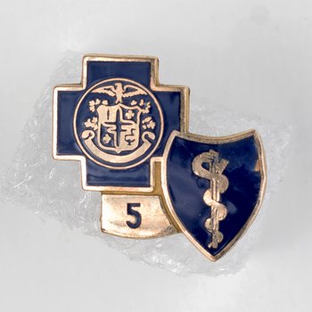 Blue Cross and Blue Shield 5 Year Service Lapel Pin