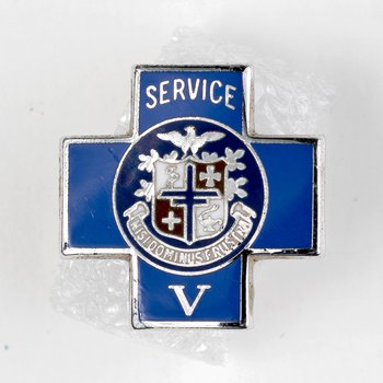 Blue Cross 5 Year Service Lapel Pin