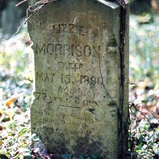 Lizzie Morrison Tombstone