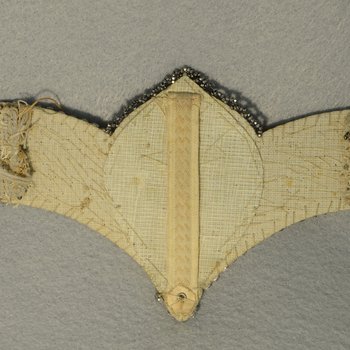 Belt, early 20th century, detail of back of main element