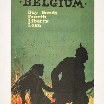 Remember Belgium-- Buy Bonds Fourth Liberty Loans