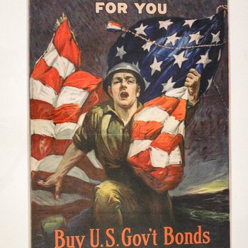 Over the top for you - Buy U.S. gov't bonds, Third Liberty Loan