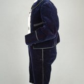 Boy’s suit and shirt, late 19th century, side view