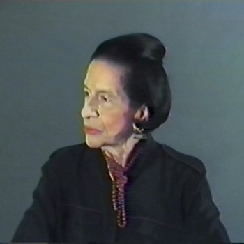 Diana Vreeland Interviewed by Lee Hall