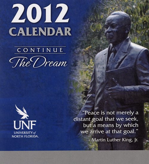MLK Souvenir Calendar 2012