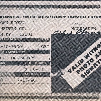 Under 21 Drivers License