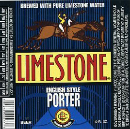 Limestone English Porter Label