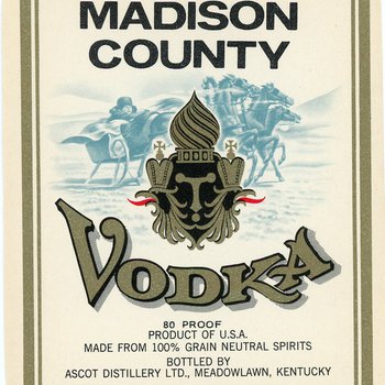 Madison County Vodka (Ascot Distillery Ltd.)