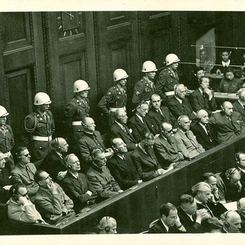 Photo 1903 - IMT Defendants in the Dock