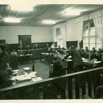 Photo 1936 - RuSHA Trial Scene