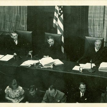 Photo 1941 - Ohlendorff Case Tribunal