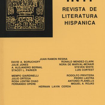 INTI Número 21 - 1985, Front Cover