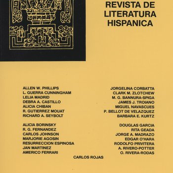 INTI Número 24-25 - 1986, Front Cover