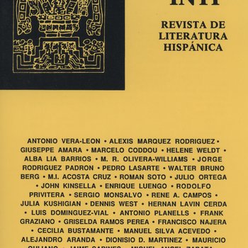 INTI Número 29-30 - Otoño 1989, Front Cover