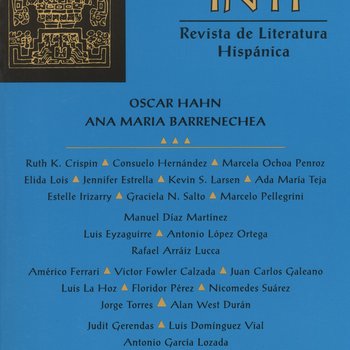 INTI Número 46-47 - Otoño 1997-Primavera 1998, Front Cover