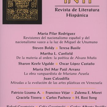 INTI Número 51 - Primavera 2000, Front Cover