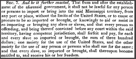 1798 Apr 07. An Act for an amicable settlement of limits with the State of Georgia, and authorizing the establishment of a government in the Mississippi territory.