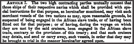 1862 Apr 07. Treaty between the United States and Great Britain for the Supression of the Slave Trade.