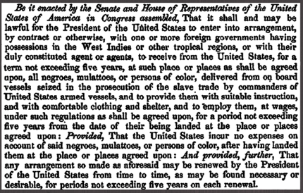 1862 Jul 17. An Act to amend an Act entitled "An Act to amend an Act entitled &#x27;An Act in Addition to the Acts prohibiting the Slave Trade.&#x27; "