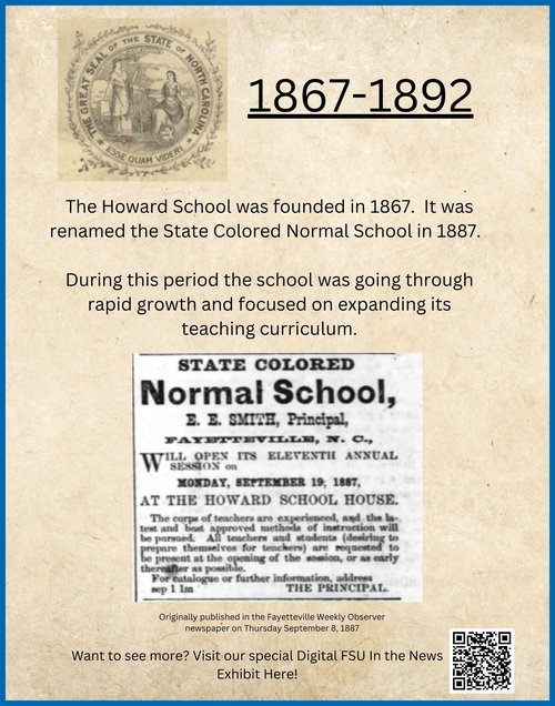 FSU in the News 1867-1892