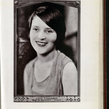 Lois Edwards: Best-All-Round-Girl (College), 1928