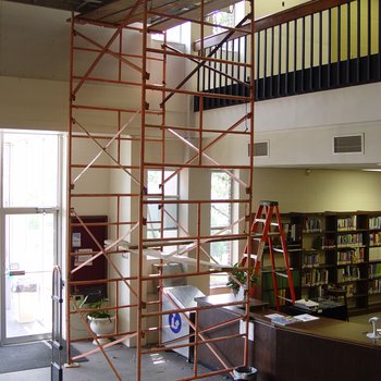 Library Entrance and Circulation Desk Remodel