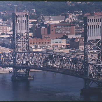 Jacksonville 1970s and 1980s – Aerials 3 (Main Street Bridge)