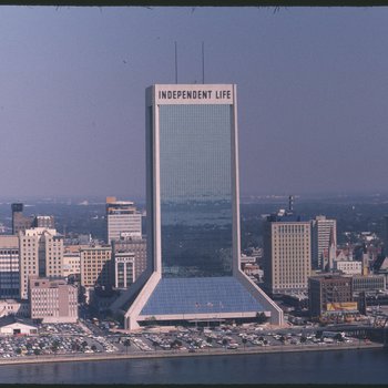 Jacksonville 1970s and 1980s – Aerials 25 (Jacksonville Skyline)