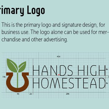 Hands High Homestead: Logo