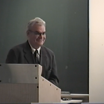 Architecture Lecture | George Baird, Fall, 1996