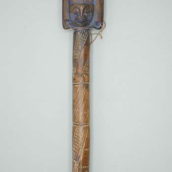 Yoruba Janus-Headed Sceptre