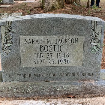 Sarah M. Jackson Bostic
