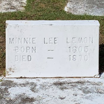 Minnie Lee Lemon