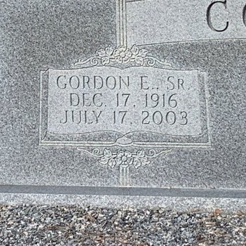 Gordon E. Cone Sr.