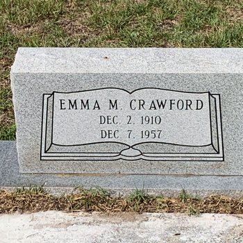 Emma M, Crawford