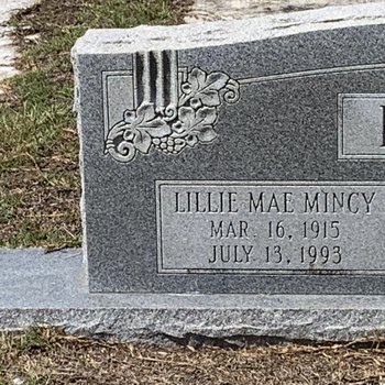 Lillie Mae Mincey Frink