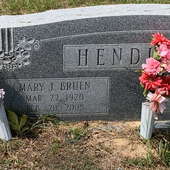 Mary J. Bruen Hendley