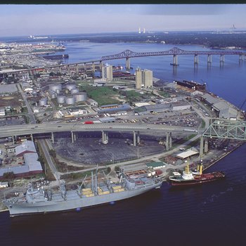 Marine: Shipyards Aerials - 4 (East Adams Street)