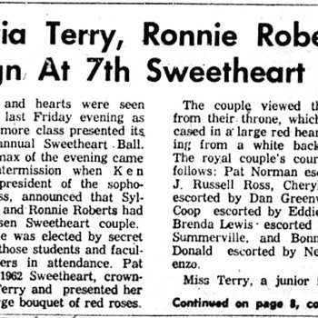 Sylvia Terry, Ronnie Roberts Reign at 7th Sweetheart Ball