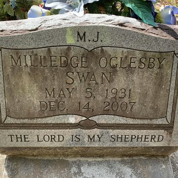 Milledge "M.J." Oglesby Swan