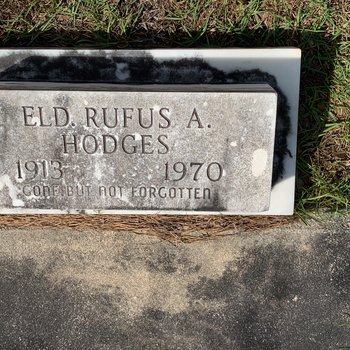 Eld. Rufus A. Hodges