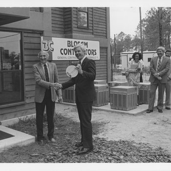 Osprey Village Model Apartment Ribbon Cutting Ceremony, 1985