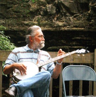 Arthur Hatfield with Banjo