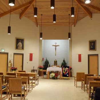 Chapel, View of Altar from Center