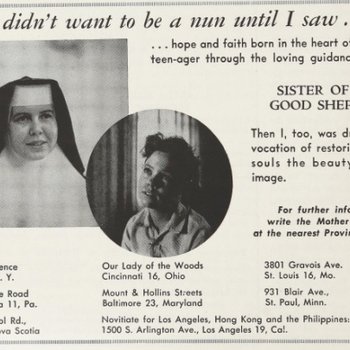Advertisement: I Didn't Want to Be a Nun Until I Saw …