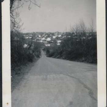 Highway Over Hill on South Side of Lake, 1940