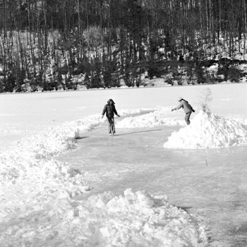 College Lake Snow, January 1978 2