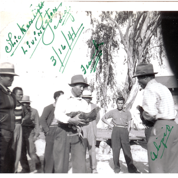 "Chicken fight Livingstone Camp 3/16/41" [Bulawit]