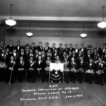 G.O.F. Seventh Installation of Officers, Mayon Lodge, No. 19